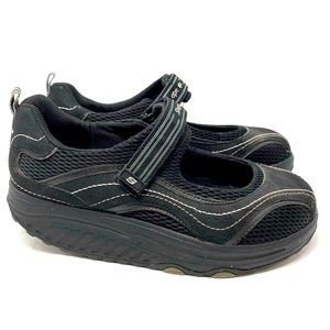 Shape Ups Toning Shoes 11807 Sketchers Mary Jane Strap Black Women’s Size 9